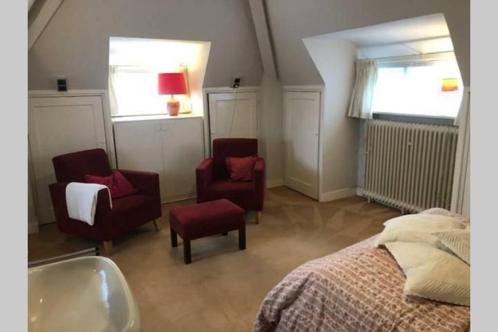 Vrijstaande Rietgedekte Villa Nabij Uitvalswegen Wassenaar Ngoại thất bức ảnh